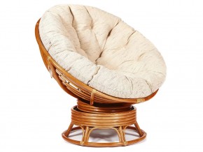 Кресло-качалка Papasan w 23/01 B с подушкой Cognac, ткань Старт в Чайковском - chajkovskij.magazin-mebel74.ru | фото