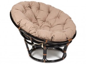 Кресло Papasan 23/01 W с подушкой Antique brown, экошерсть Коричневый в Чайковском - chajkovskij.magazin-mebel74.ru | фото