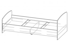 Кровать одинарная в Чайковском - chajkovskij.magazin-mebel74.ru | фото